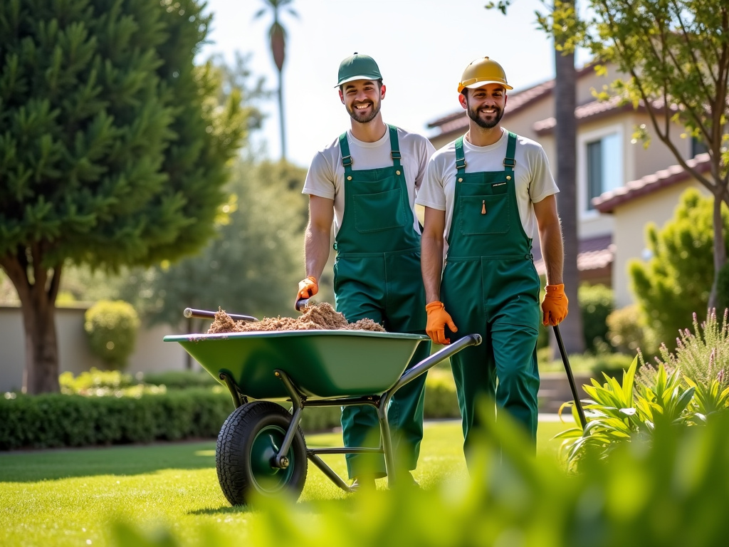 Lawndale Landscaping crew